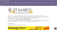 Desktop Screenshot of cuddingtonparish.org.uk